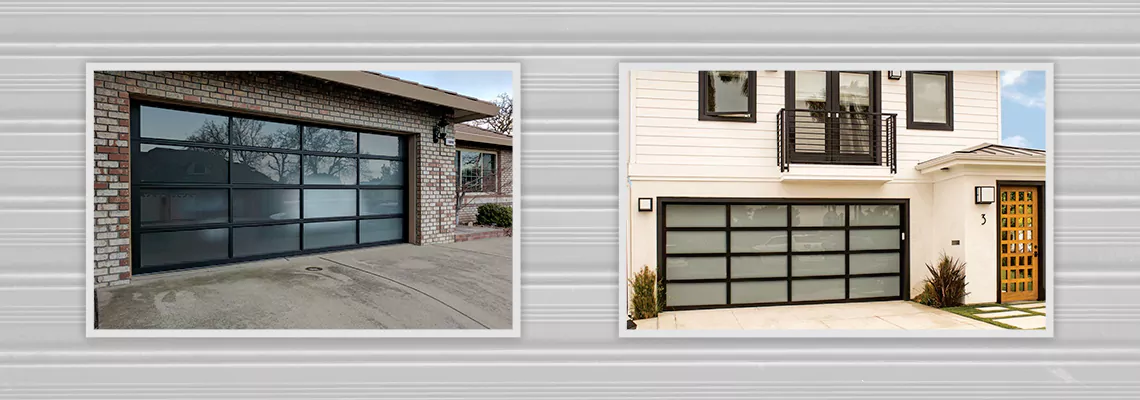 Glass Garage Doors Replacement in Arlington Heights, Illinois