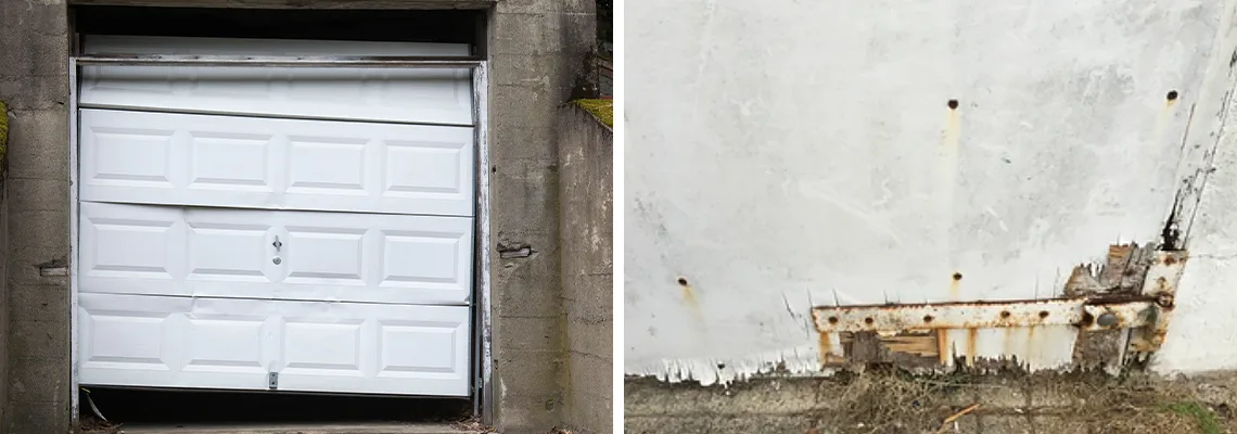 Rotten Commercial Garage Door Repair in Arlington Heights, IL